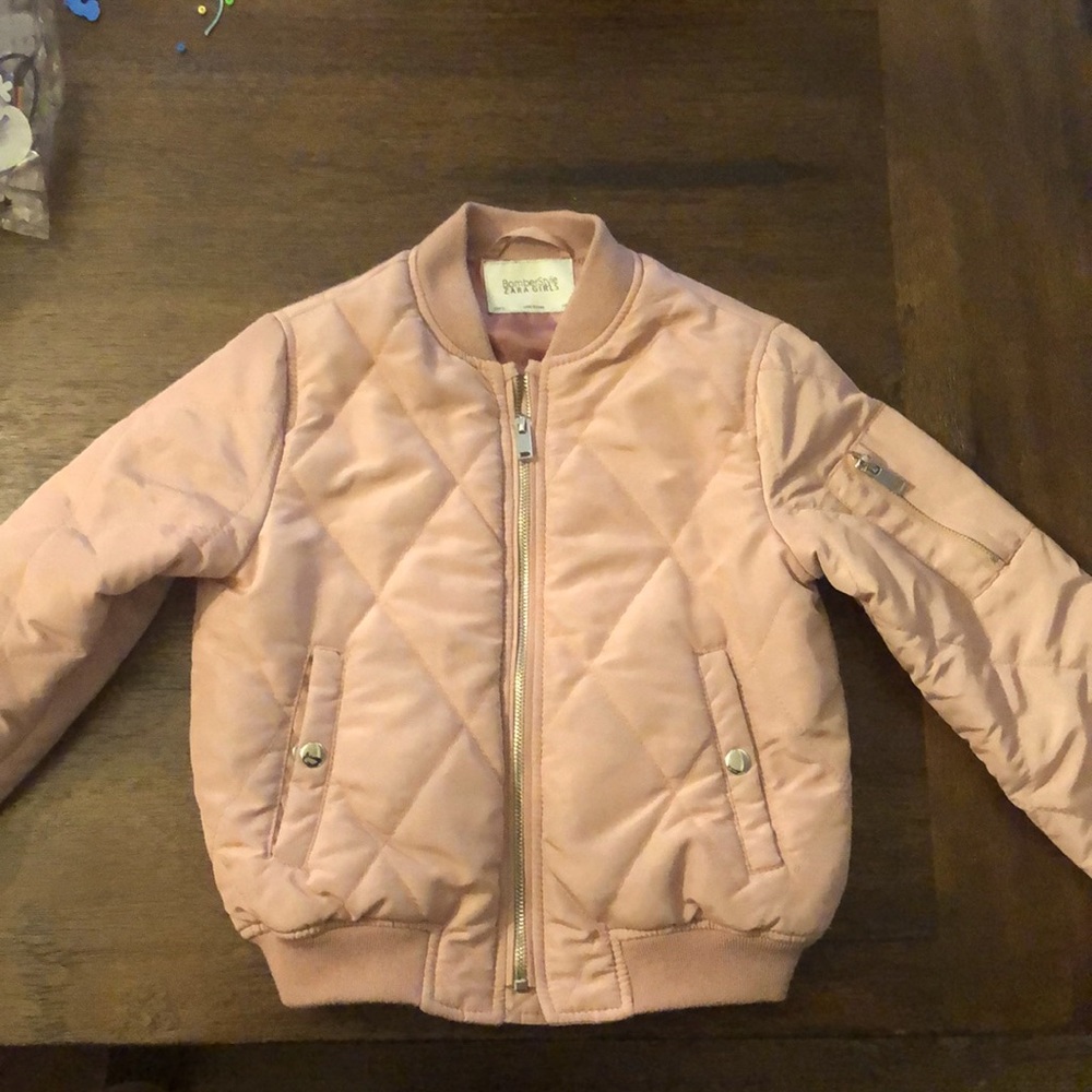 Girls Zara lightweight bomber jacket